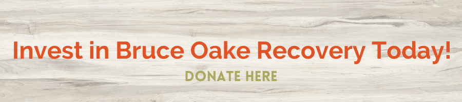 Invest in Bruce Oake Recovery Today! - Donate Here